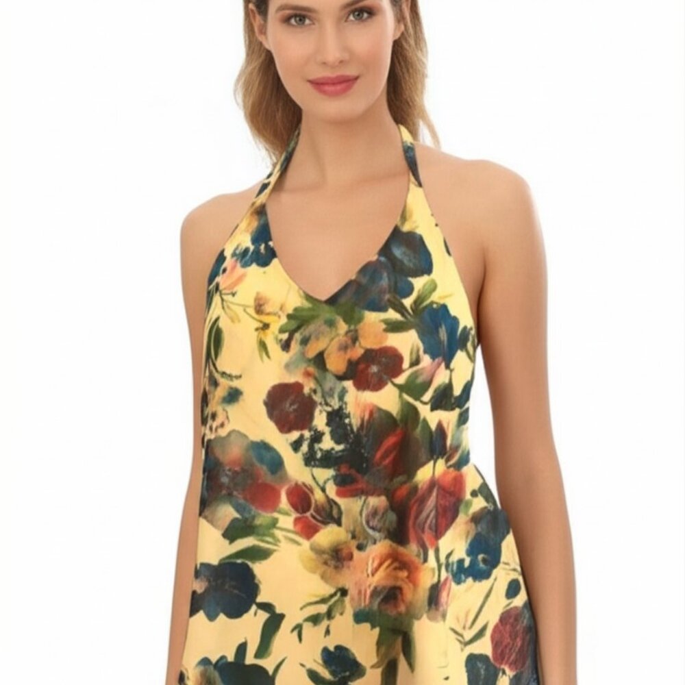 Haute Hippie Cream Tan Backless Camisole